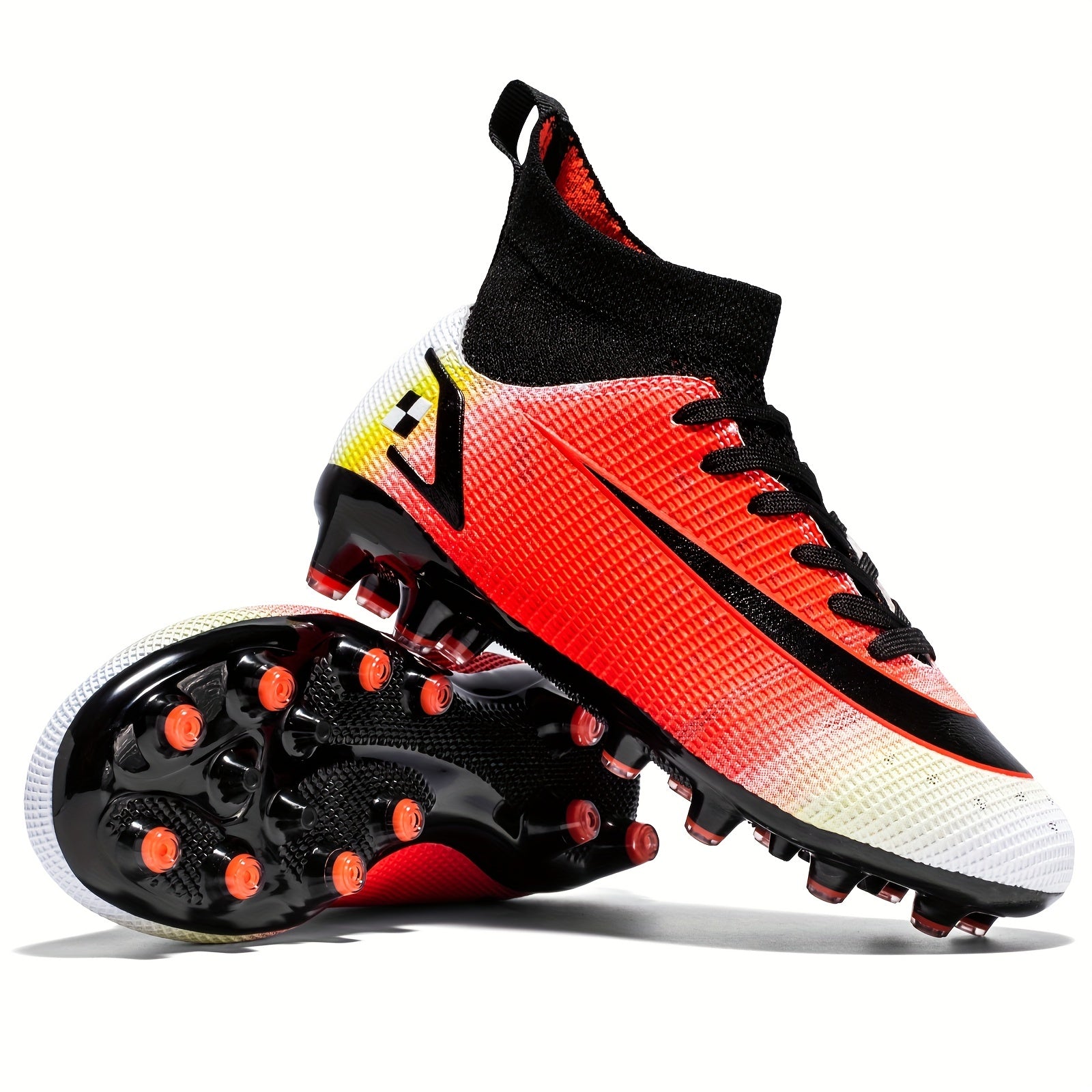 Youth Spiked Soccer Shoes Outdoor Training Football Sock Shoes