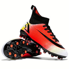 Youth Spiked Soccer Shoes Outdoor Training Football Sock Shoes