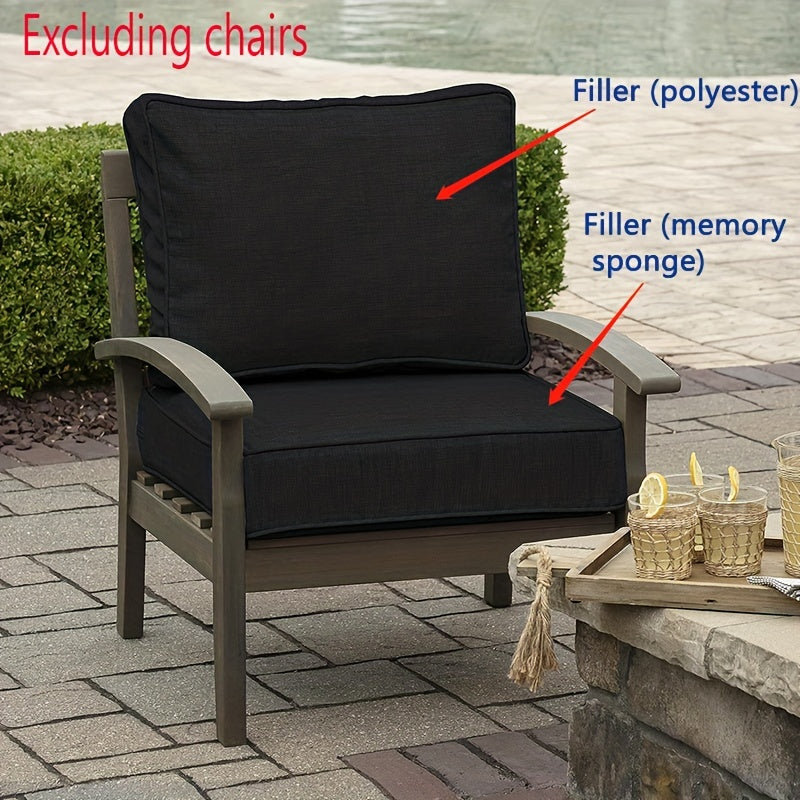 Waterproof Outdoor Cushion Set for Terrace Furniture 60-96cm