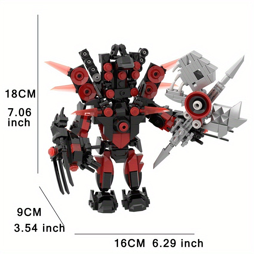 682pcs & 387pcs Building Blocks Set TV Character & Action Figures Models