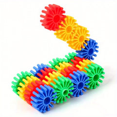 Interlocking Toys Gear Assembly Building Blocks Set