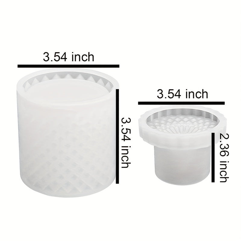 Silicone Resin Mold With Lids Storage Box