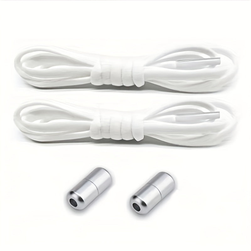 No Tie Shoelaces Locking System Spandex Ropes For Kids And Adults