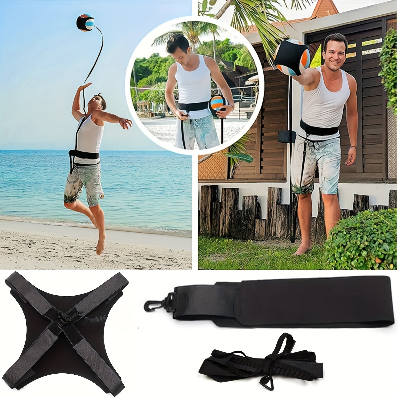 Adjustable Football/Volleyball Training Equipment - Agility Training Belt