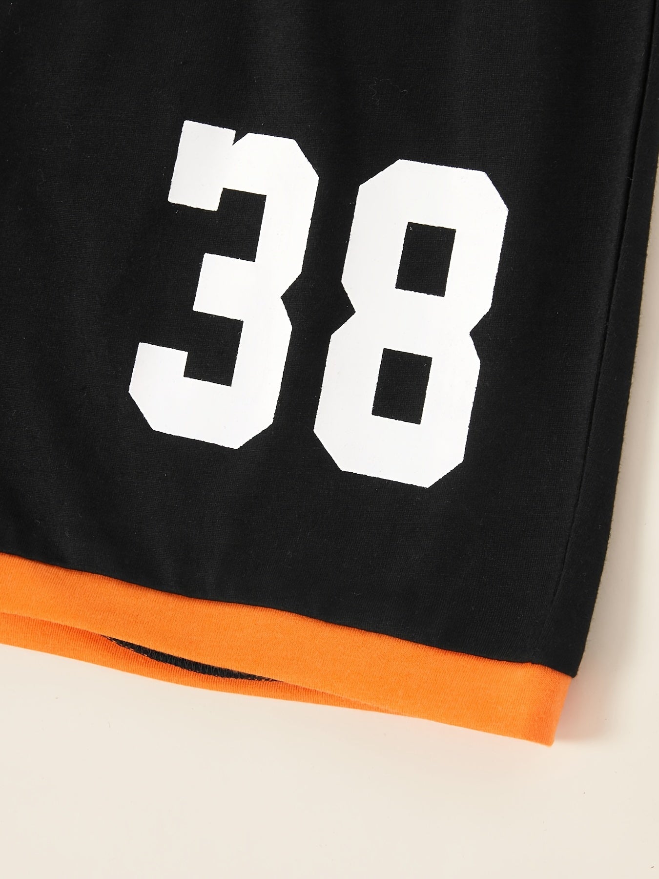 Boys Basketball Print Vest Top & Shorts Set