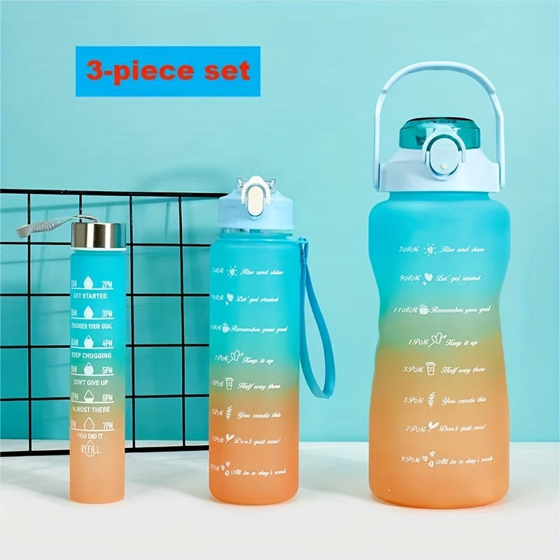 High Temp Resistant Gradient Water Cup 2000ml Leak-Proof Portable