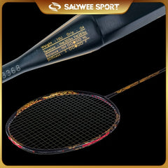 Carbon Fiber Badminton Rackets 10U G4 Golden Dragon Max 13