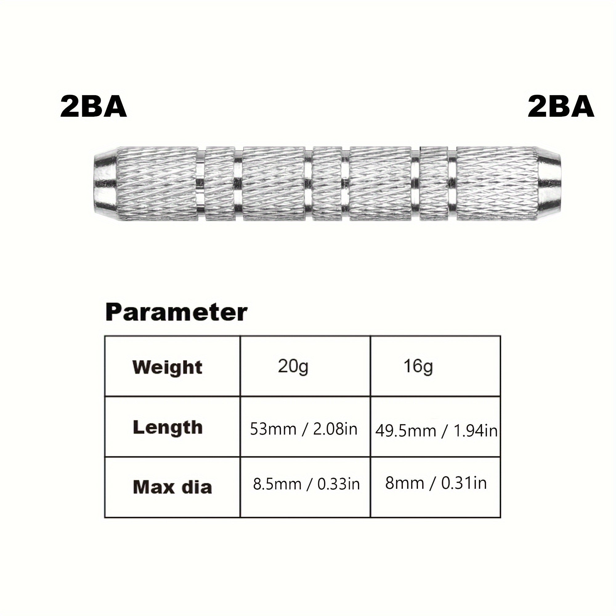 Cyeelife 3pcs Soft Tip Dart Barrel For Training And Replacement Dart Accessories