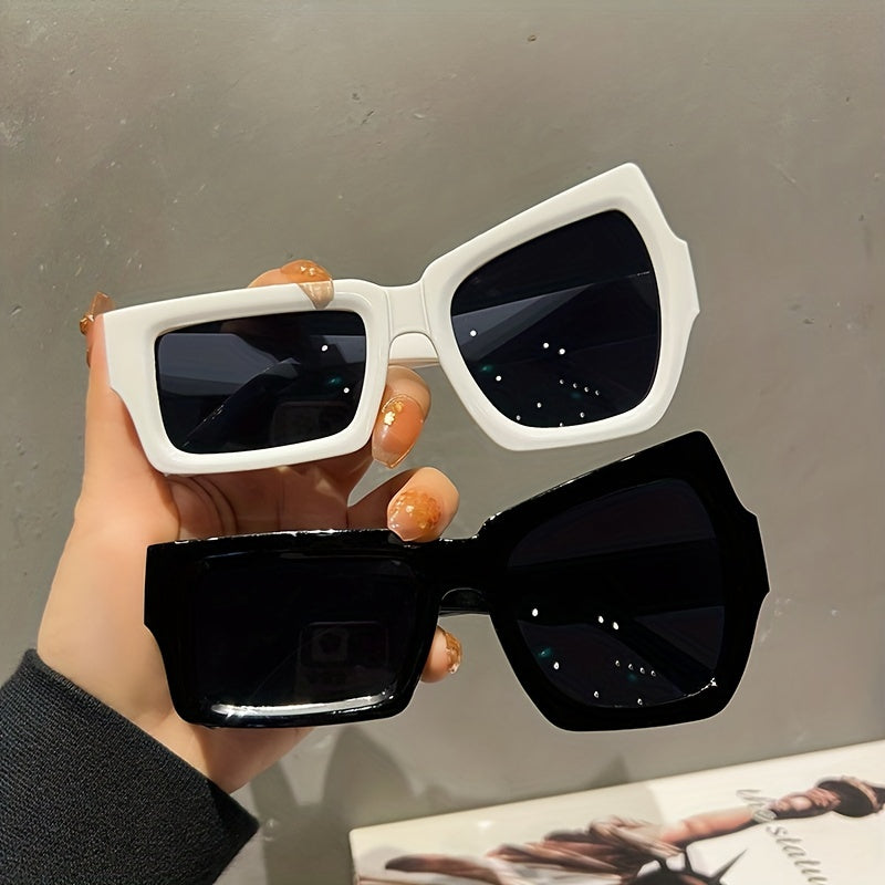 Y2K Irregular Sunglasses For Women Men UV400