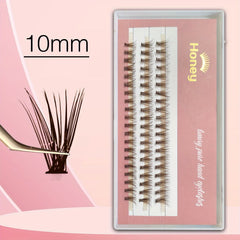 20D Brown Cluster Eyelashes for Volume Lash Extension