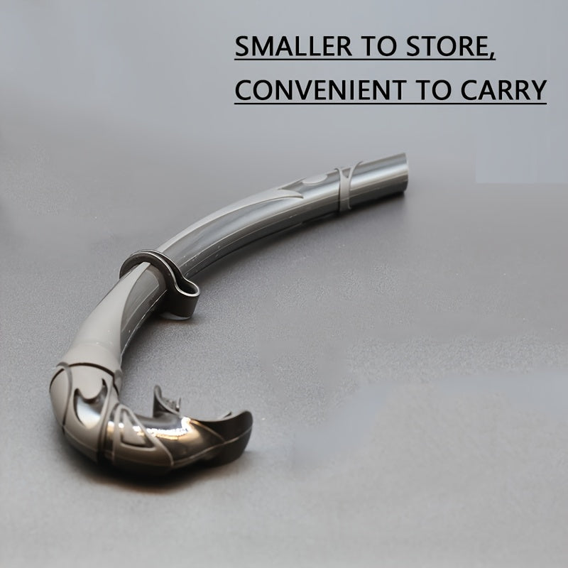 Silicone Freediving Snorkel for Diving Swimming