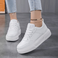 Women's Chunky Sneakers Wear Resistant Non Slip Flat Skate Shoes