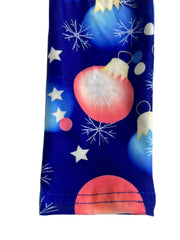 Girls Xmas Lamps Print Leggings Soft Pants Kids Clothes