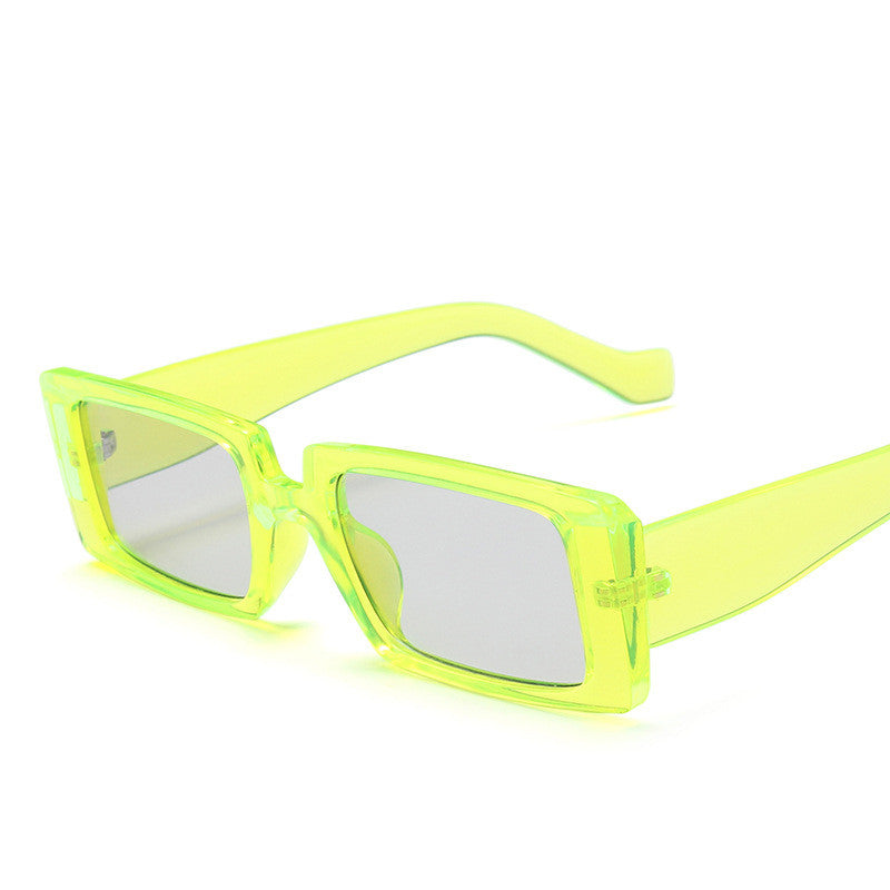 Vintage Y2K Rectangular Chunky Frame Sunglasses