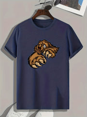 Monster Print Men's Graphic T shirt for Summer