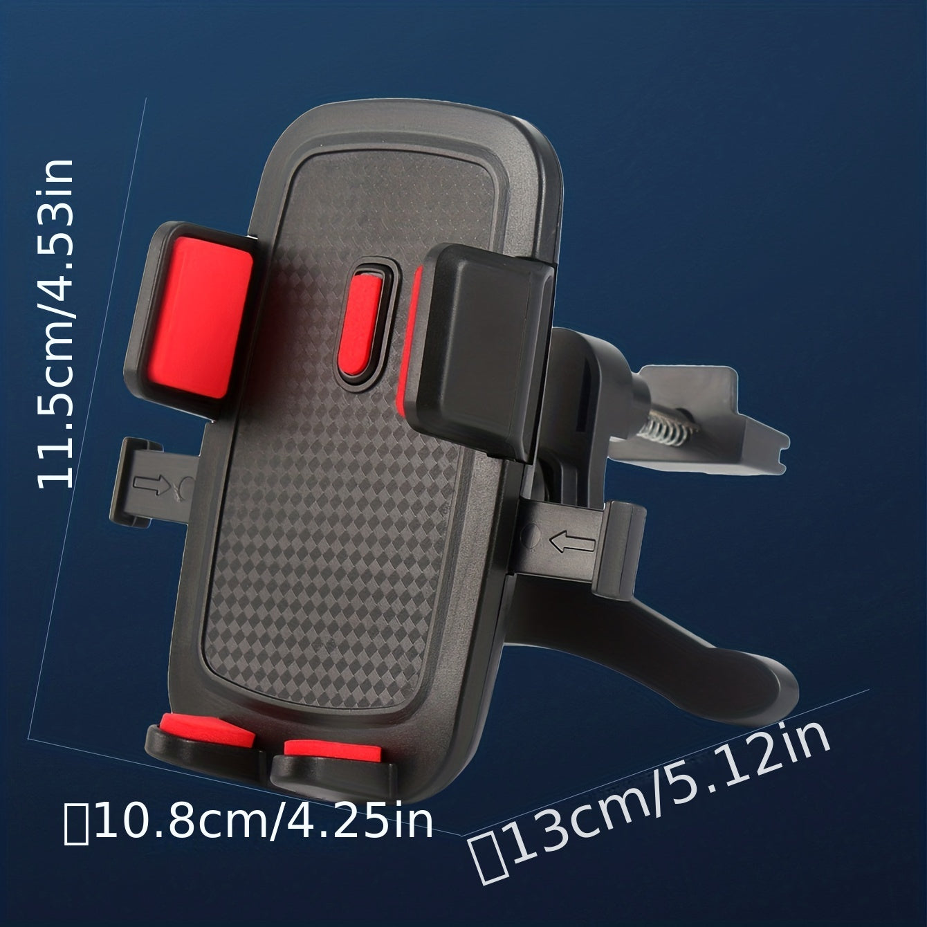 Rotating Car Mobile Phone Bracket Air Vent Car Navigation Bracket