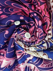Floral Casual Button-Up Shirt for Men