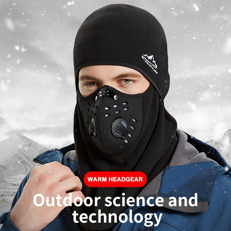 Winter Cycling Cap Ski Mask Fleece Thermal Keep Warm Windproof Cycling Face Mask