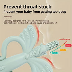 2pcs Baby Teething Toys Silicone Grinding Chewing Toy