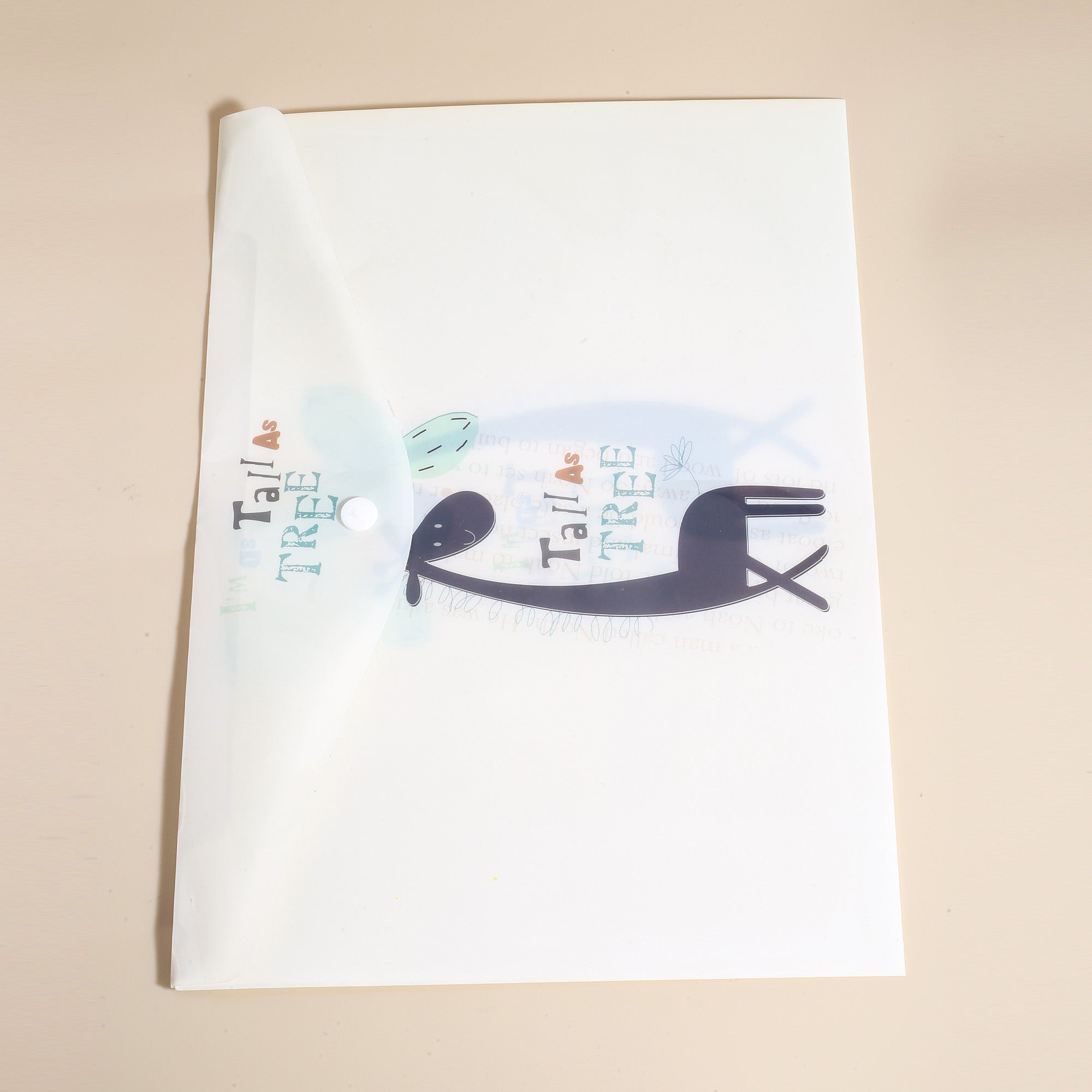 1pc PVC Documents Pouch Examination Paper Bag