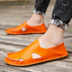 Men's Comfy Clogs Hollow Out Non Slip Garden Shoes Summer