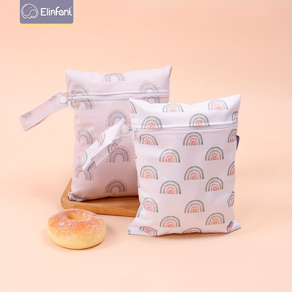 2pcs Waterproof Diaper Bags Beach Bags Nappy Bag