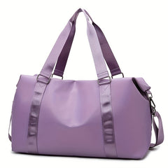 Women's Portable Yoga Bag Dry/Wet Separation Waterproof Luggage Short Travel Bag