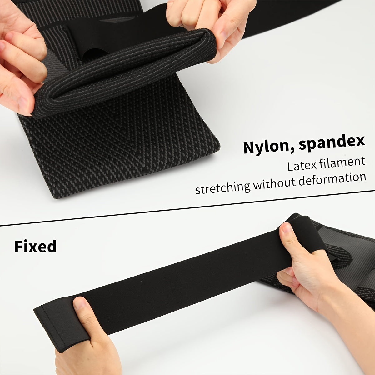 Latex Elastic Knee Pad for Fitness & Sports