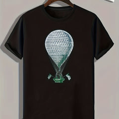 Creative Pattern Print Men's Graphic T shirt Casual Comfy Tees For Summer