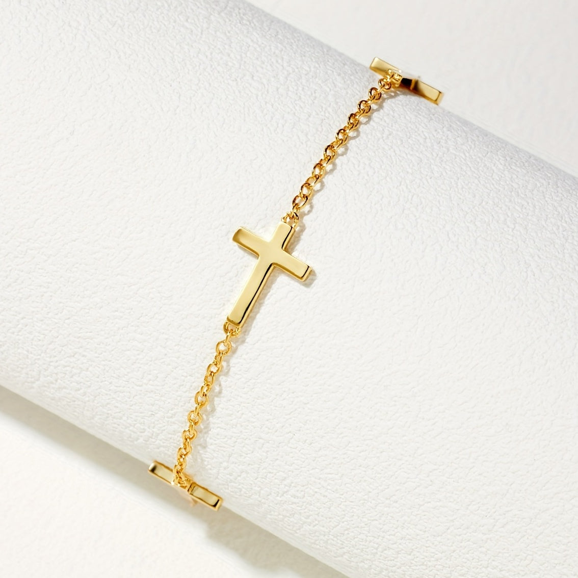 Vintage Style Cross Chain Bracelet Hand Jewelry Party Favors