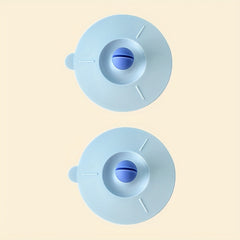 4pcs Silicone Cup Lid Mug Covers - Airtight Seal for Beverages