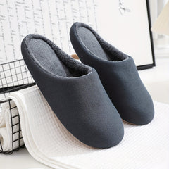 Soft Plush Cozy House Slippers for Men Winter Shoes