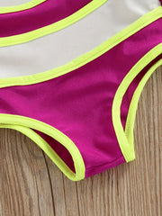 Toddler Girls Fish Shaped Cami One Piece Swimsuit