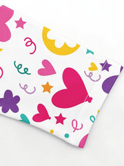 Girls Stretch Soft Leggings Print Pants Kids Clothes