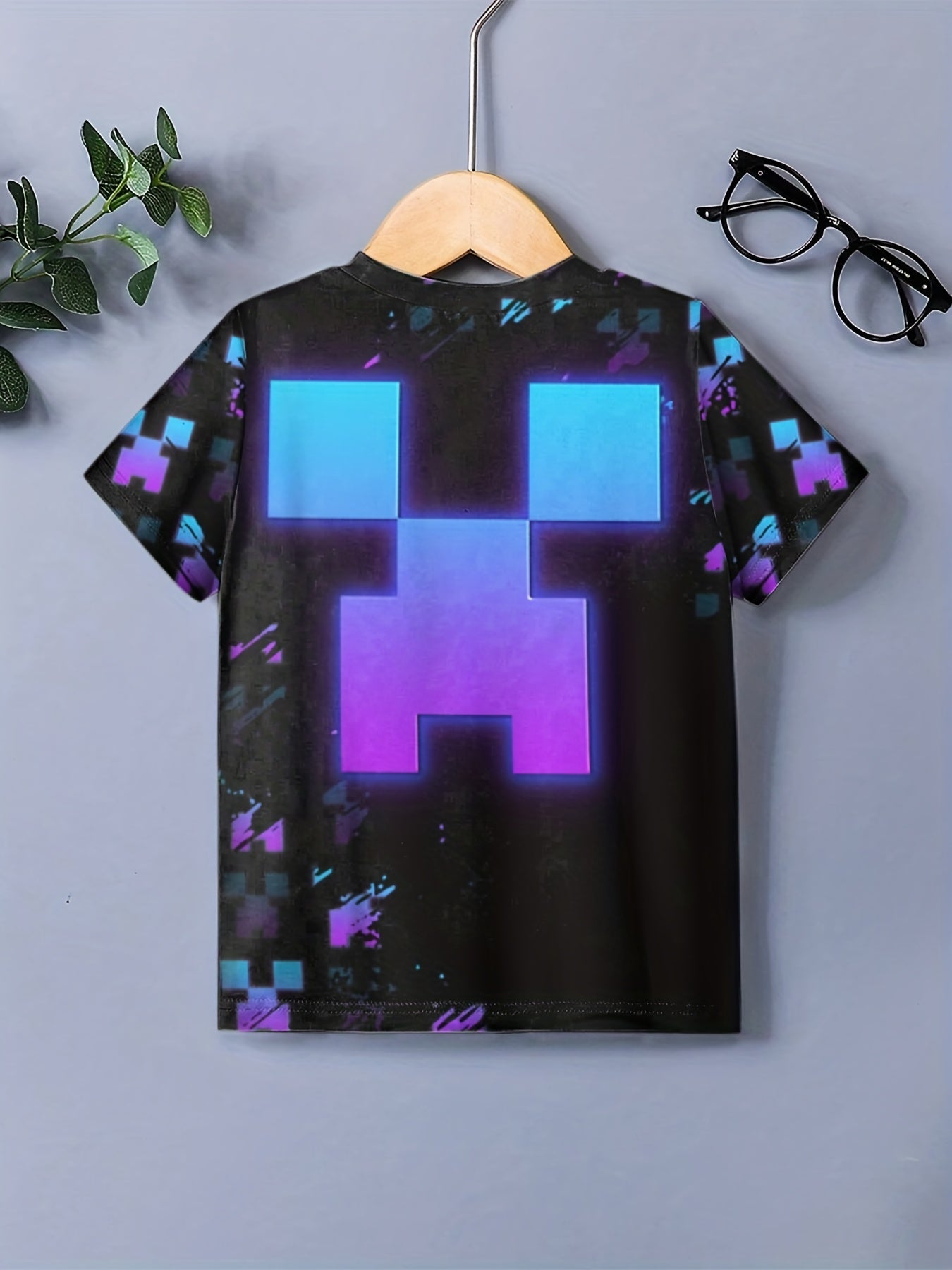 Kids Geo 3D Print Tees Top