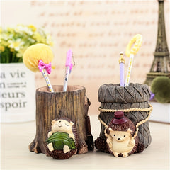 Adorable Hedgehog Pen Holder