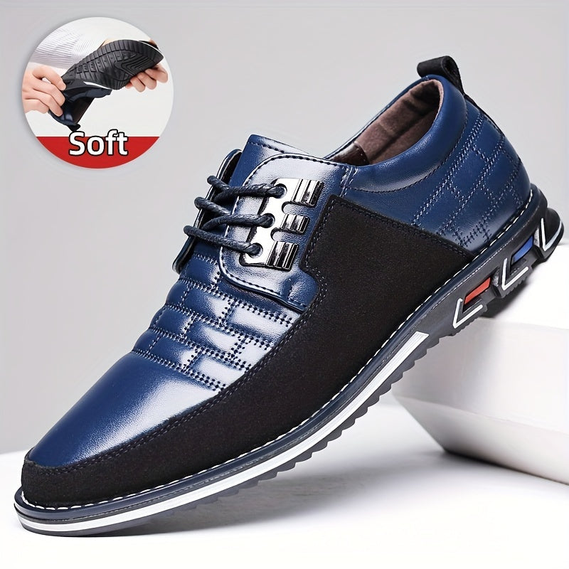 Men's Lace Up Dress Shoes Non Slip Formal Shoes Wedding Party