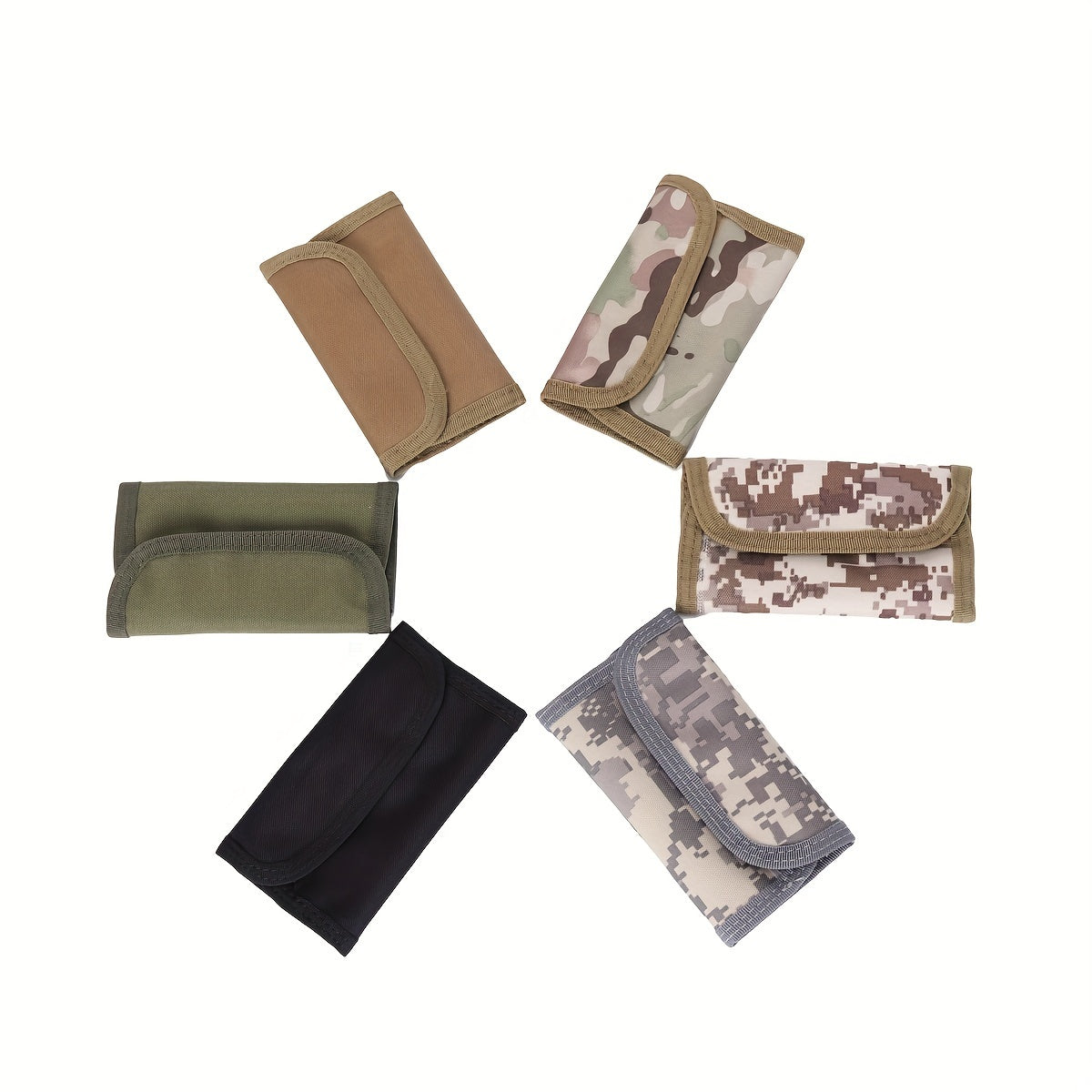 Camouflage Key Bag Multifunction Wallet Waterproof Storage Bag