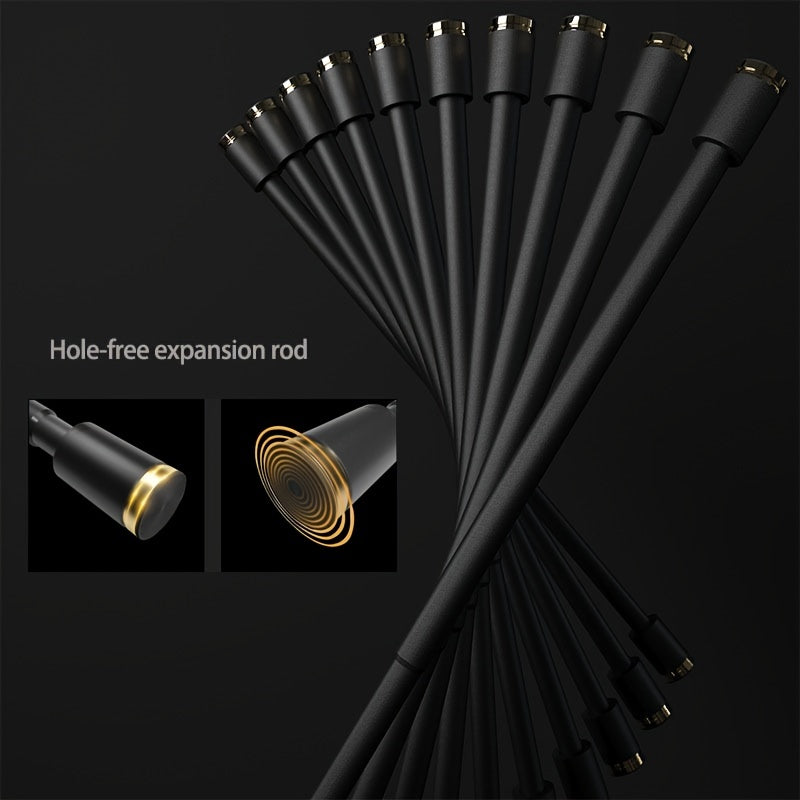 Telescopic Curtain Rod Multifunctional Shower Bathroom Accessories