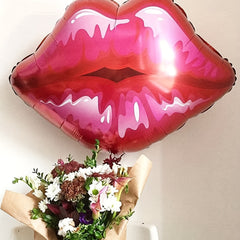 Red Lip Decor Balloon Party Decoration Balloon For Women