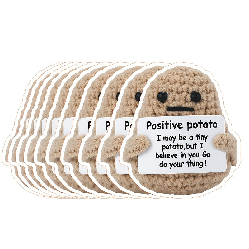 Funny Potato Face Stickers Waterproof Vinyl Decals for Laptops & Decor