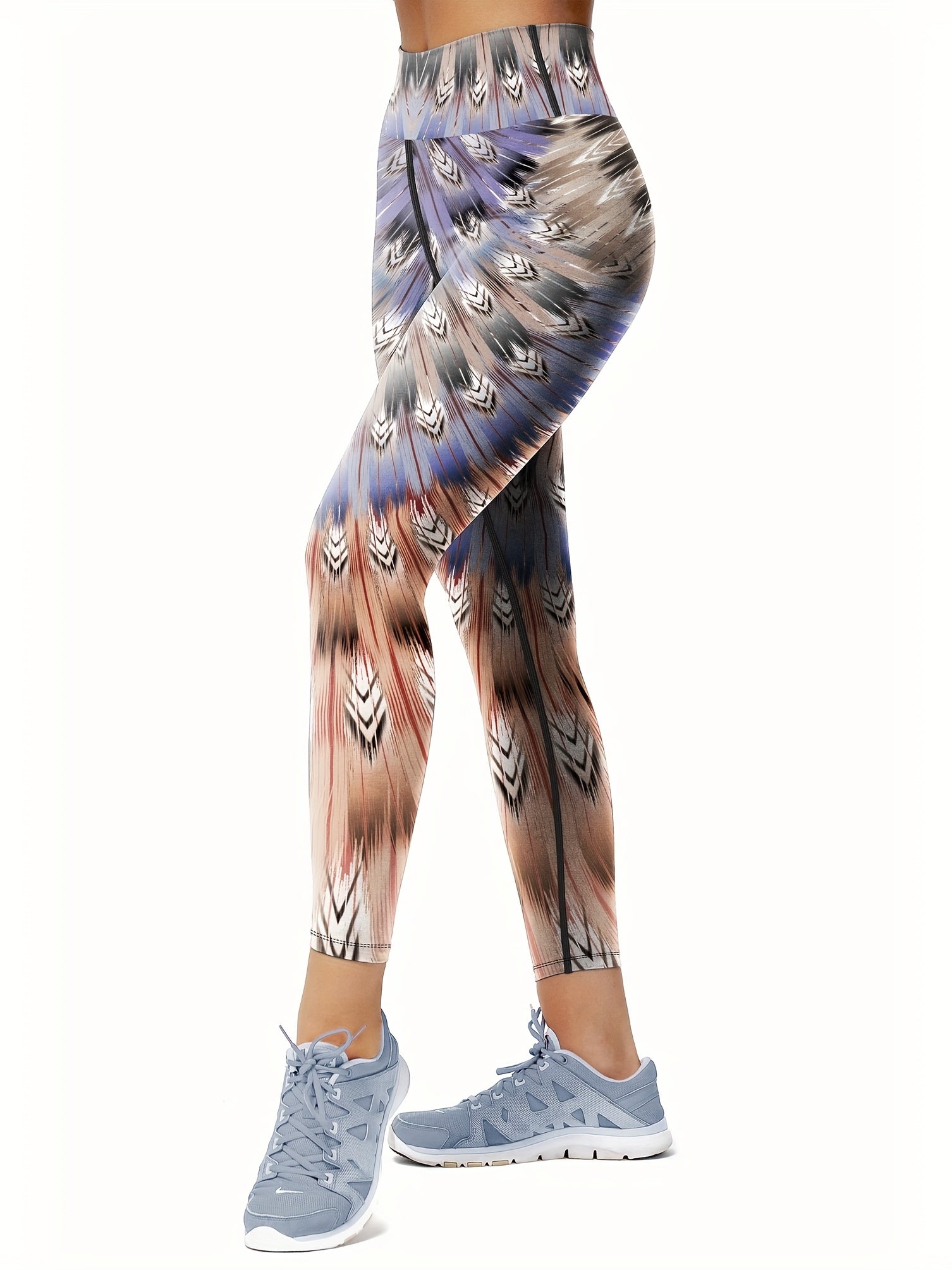 Printed Yoga Pants High Waist Fitness Leggings