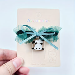 Adorable Panda Hair Clip Set