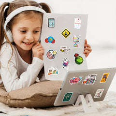 50pcs Science Lab Stickers Vinyl Waterproof Cartoon Stickers For Adults