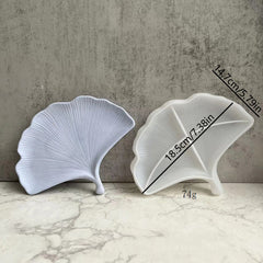 Ginkgo & Maple Leaf Silicone Molds Tray