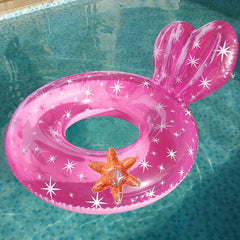 Starfish Pattern Inflatable Swimming Ring for Adult