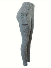 High Waist Slimming Yoga Pants Stretchy With Pocket Women's Activewear