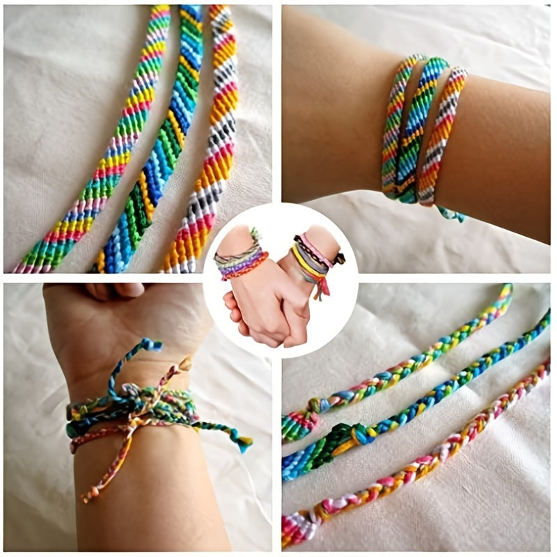 100pcs Rainbow Embroidery Floss Cross Stitch Thread