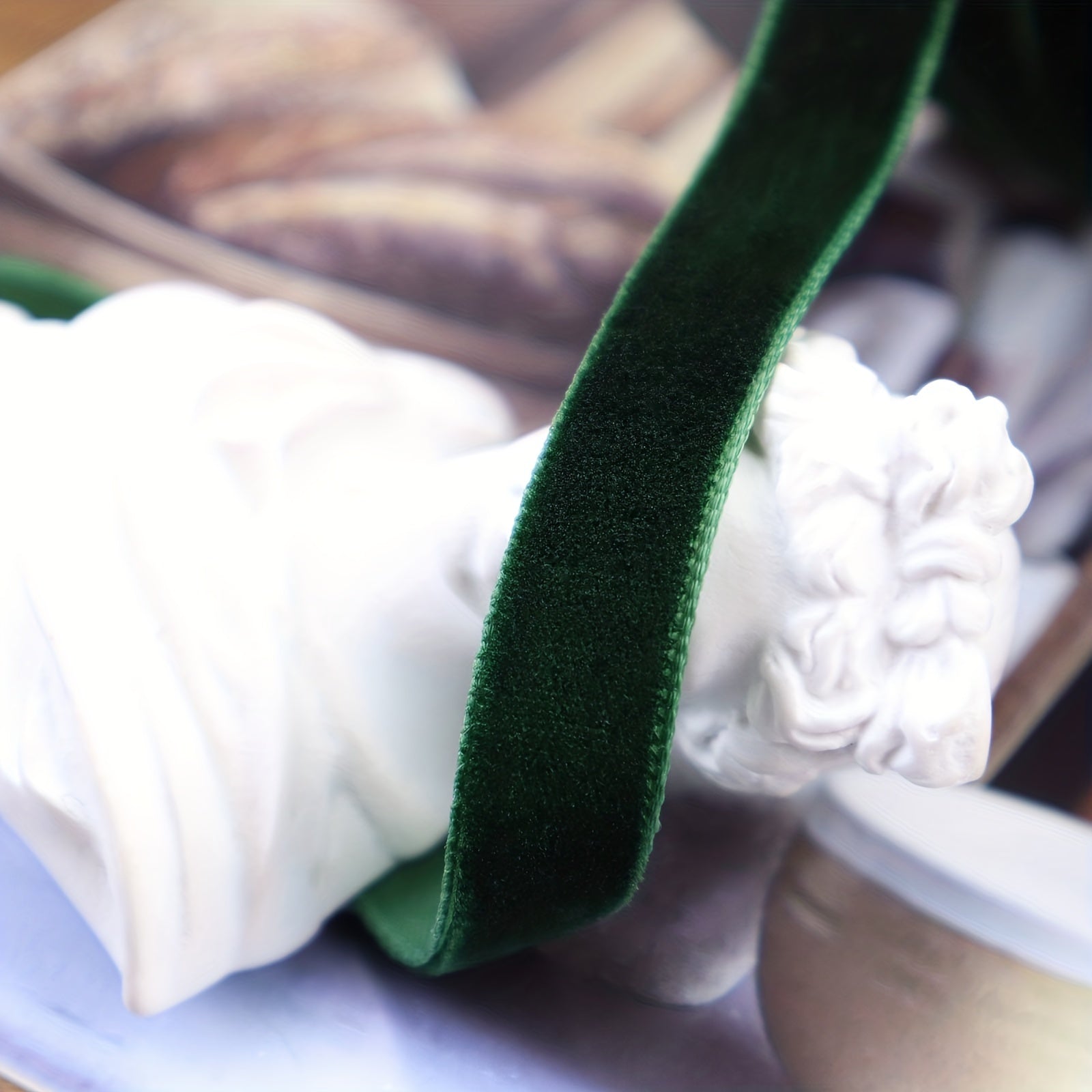 5 Yards Velvet Ribbon Lace Craft Ribbon for Christmas Decoration
