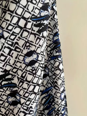 Casual Loose Two Piece Set Short Sleeve T-shirt & Print Shorts